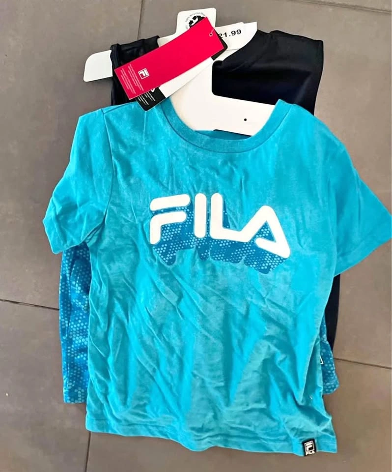 NEW 3-piece size 8 Fila Boys' Activewear Set