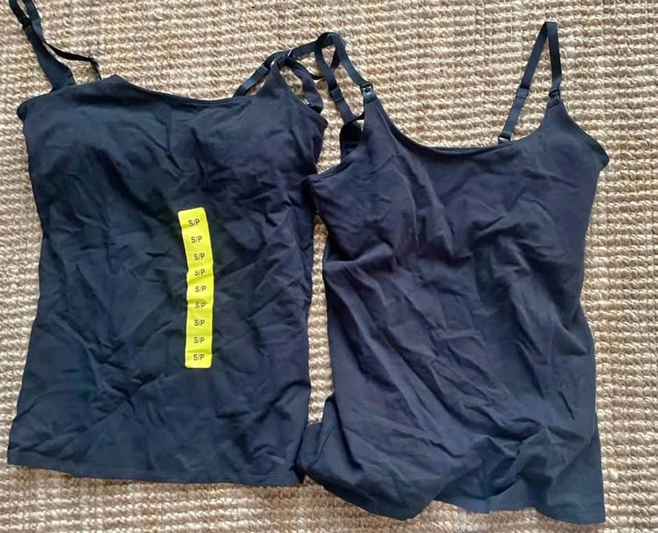 Set of 2 NEW Nursing Camisoles - Size Small