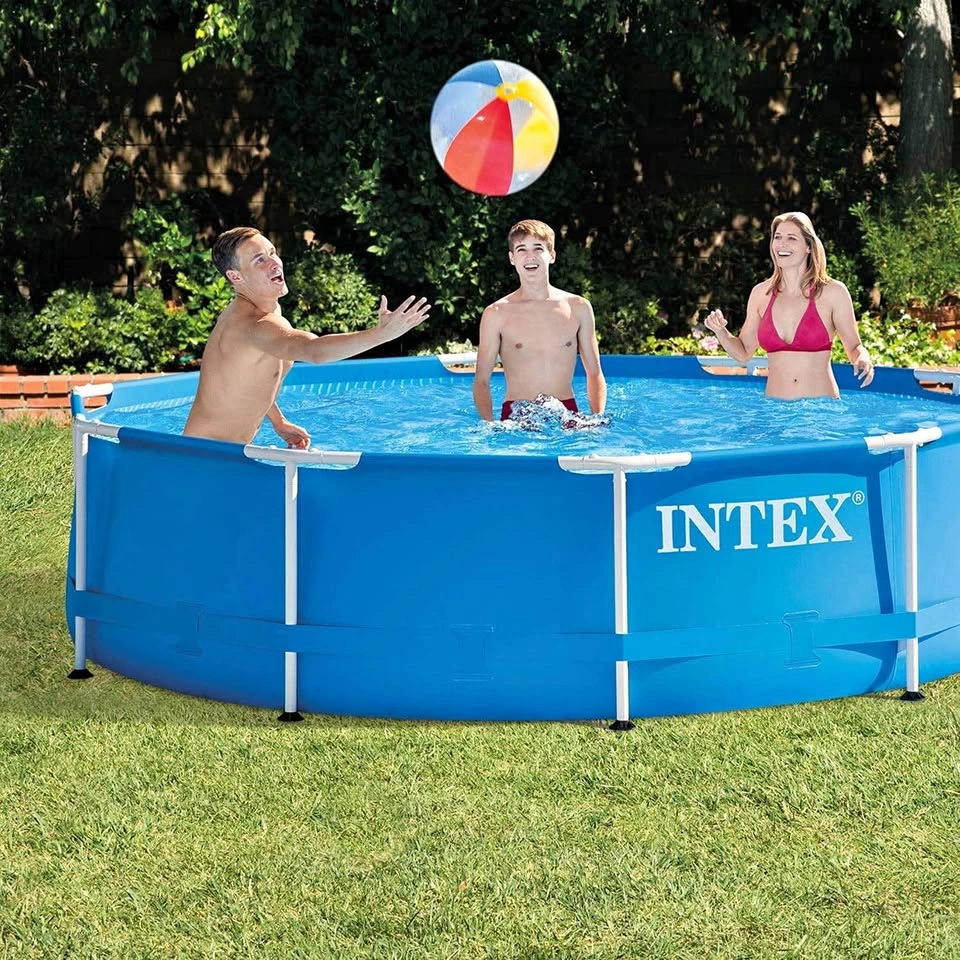 Intex 10 Ft x 30 In Above Ground Round Swimming Pool