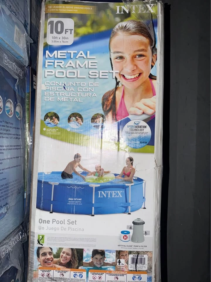 Intex 10 Ft x 30 In Above Ground Round Swimming Pool - photo 3
