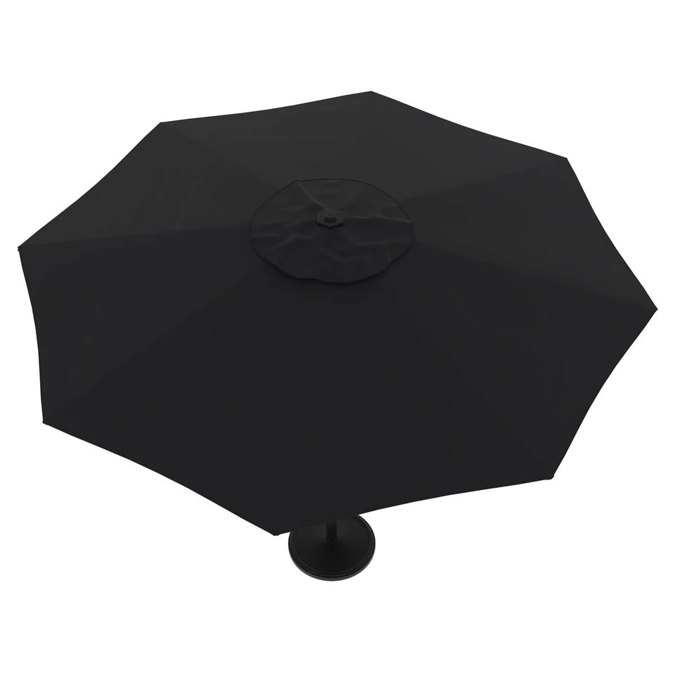 HOMETRENDS 9 ft. Round Push-Up Market Patio Umbrella - photo 3