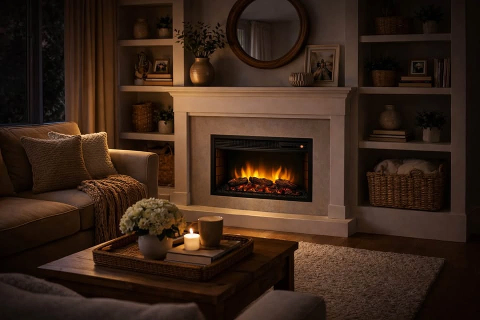 Muskoka Low Profile 23″ Electric Fireplace - photo 5