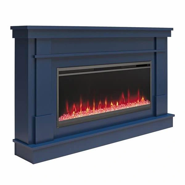 Novogratz Waverly 64-in Wide Linear Electric Fireplace - photo 2