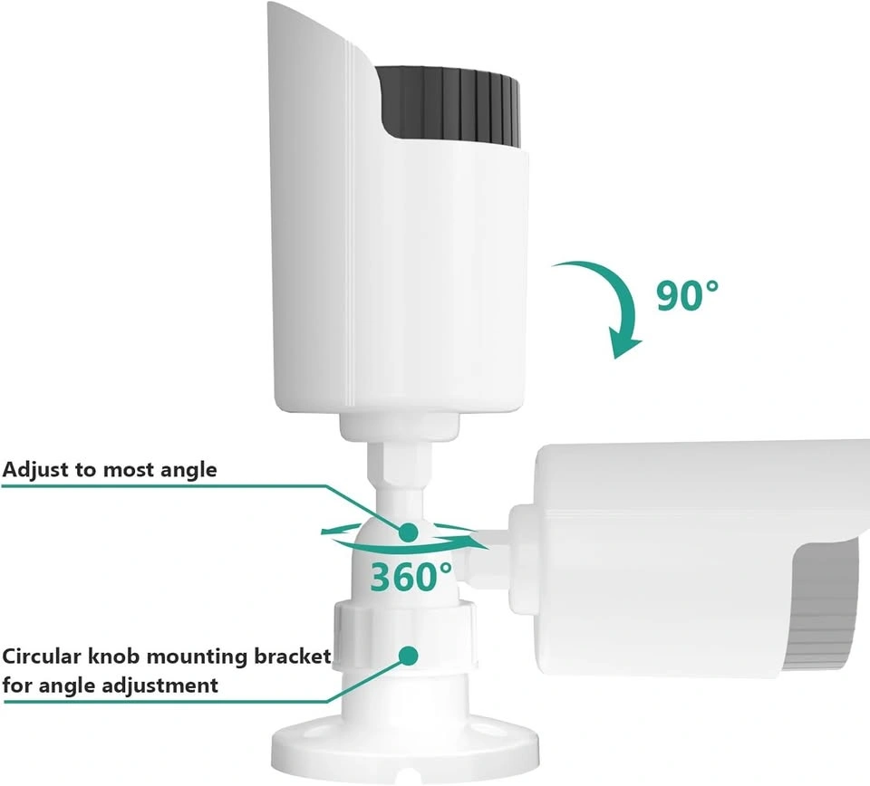 NEW 2-Pack Fake Dummy Indoor/Outdoor Security Camera - photo 3