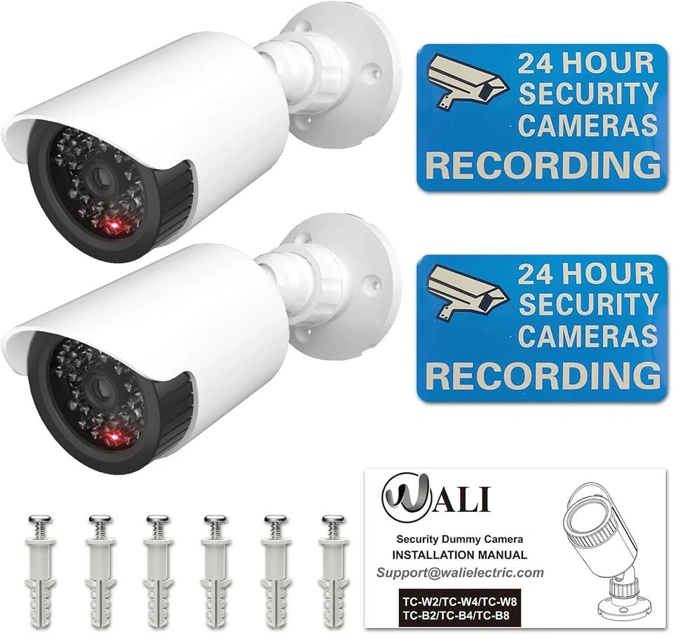 NEW 2-Pack Fake Dummy Indoor/Outdoor Security Camera - photo 4