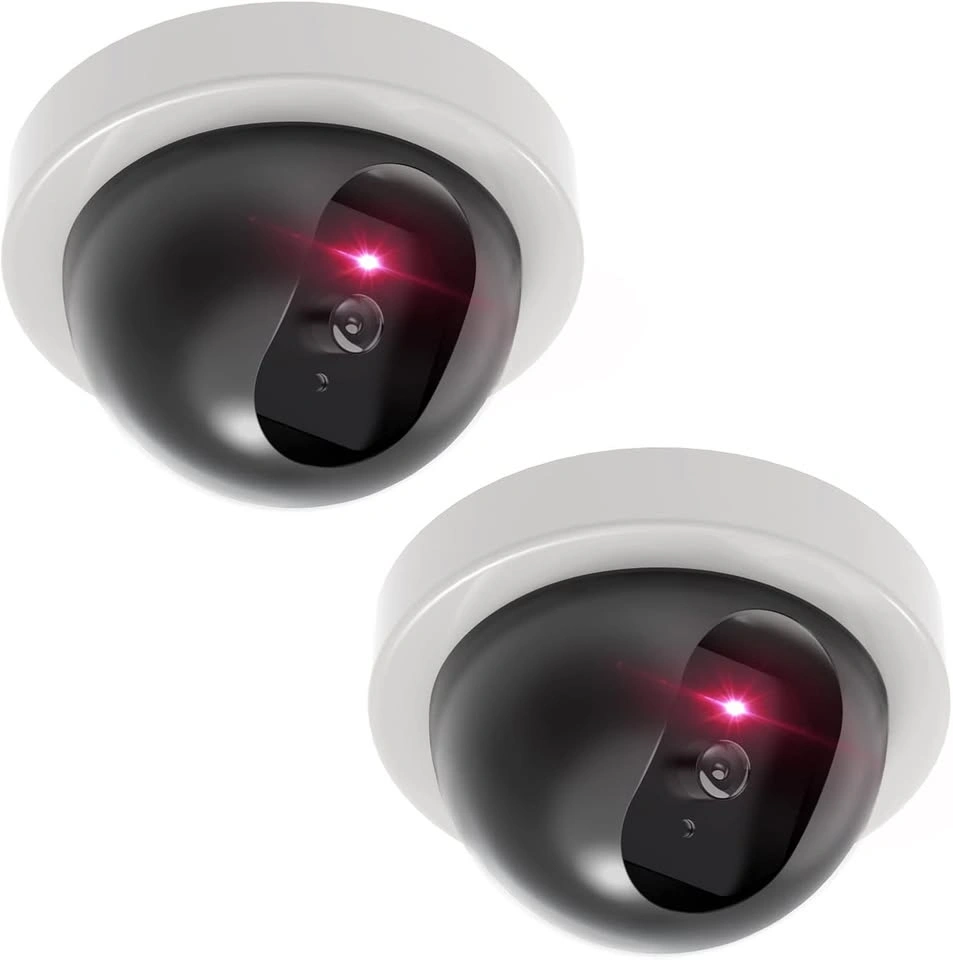NEW 2-Pack Fake Dummy Security CCTV Dome Camera