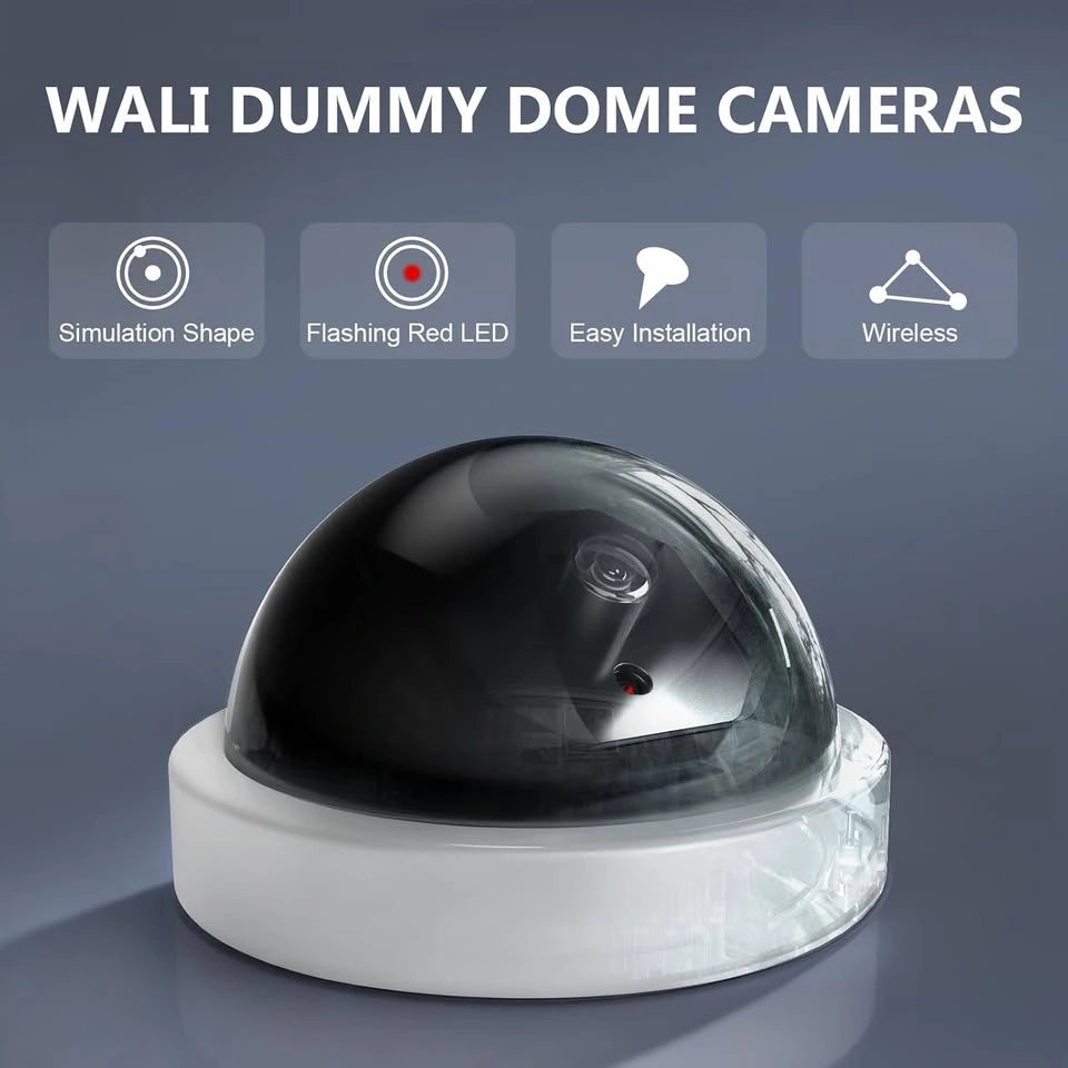 NEW 2-Pack Fake Dummy Security CCTV Dome Camera - photo 4