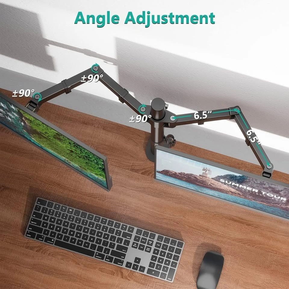 BRAND NEW Dual Monitor Arms for 13-27" Monitors - photo 3