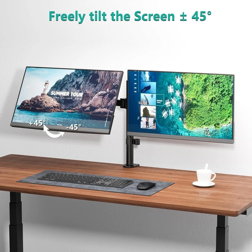 BRAND NEW Dual Monitor Arms for 13-27" Monitors - photo 5