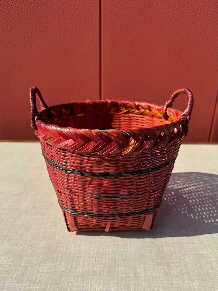 Small Red Basket