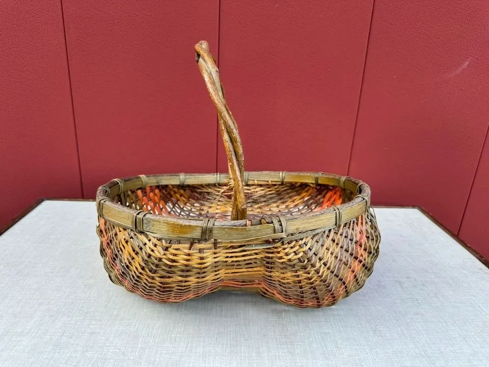 Multicolor Basket w/ handle