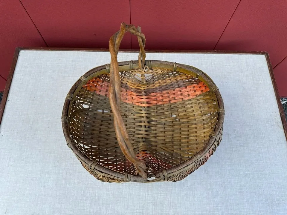 Multicolor Basket w/ handle - photo 2