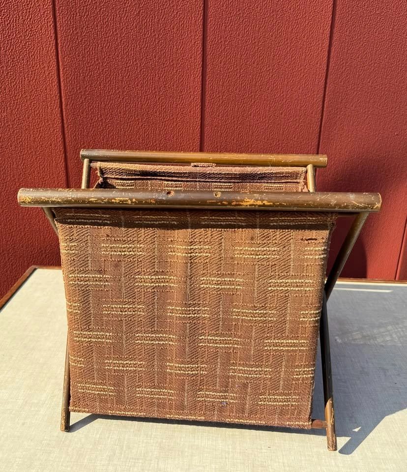 Knitting Vintage Basket