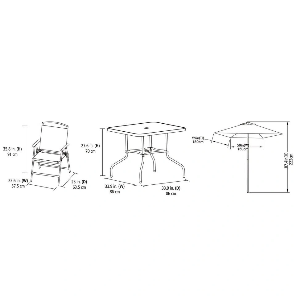 Mainstays Carlington Dining Set - photo 2