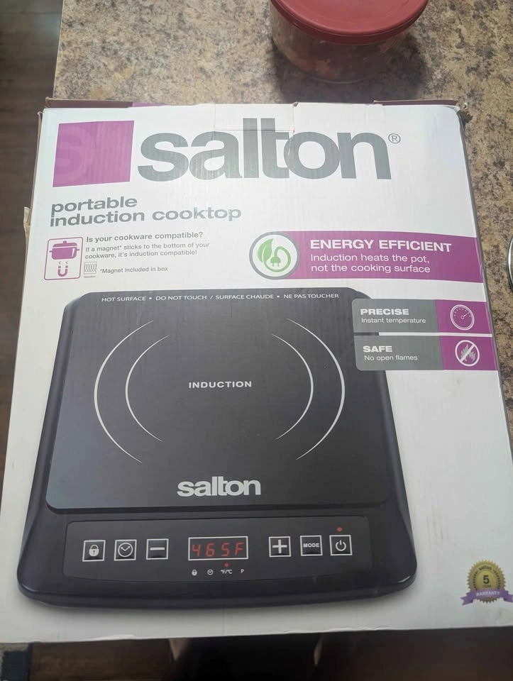 Salton Portable Induction Cooktop - photo 3