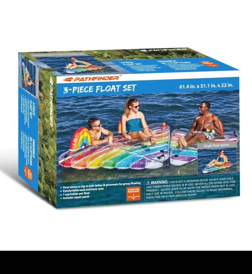 PATHFINDER 3 Piece Float Set - Rainbow - photo 2