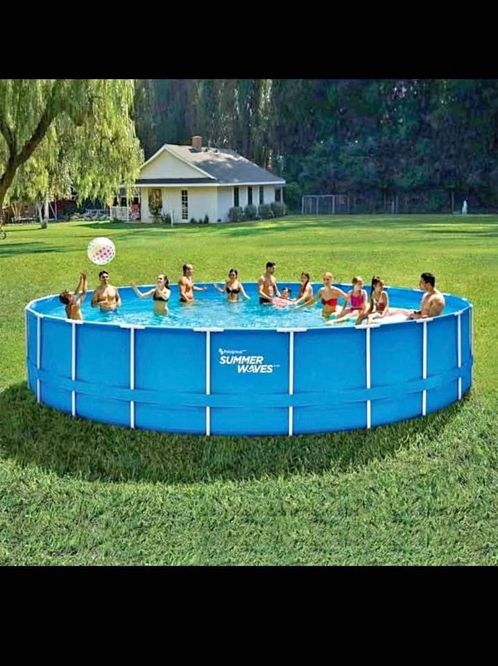 SUMMER WAVES 24FT ACTIVE FRAME POOL