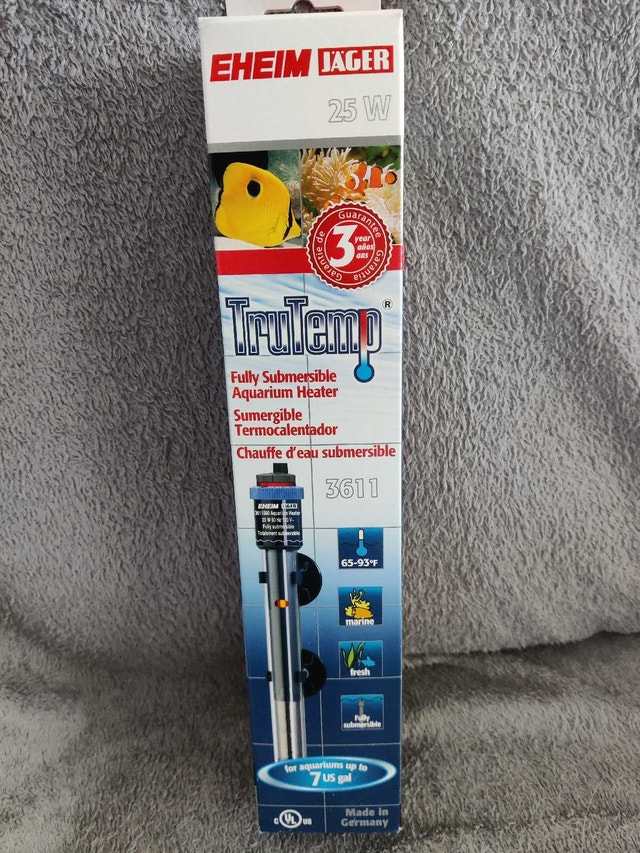 Eheim Jager TruTemp Aquarium Heater 25W