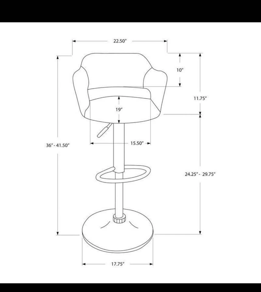 Adjustable Height Stool - photo 4