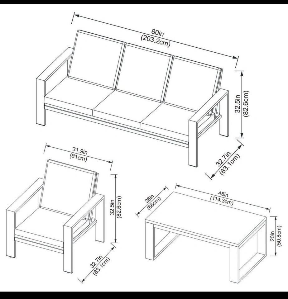 Better Homes & Gardens Ventura 4-Piece Patio Set - photo 5