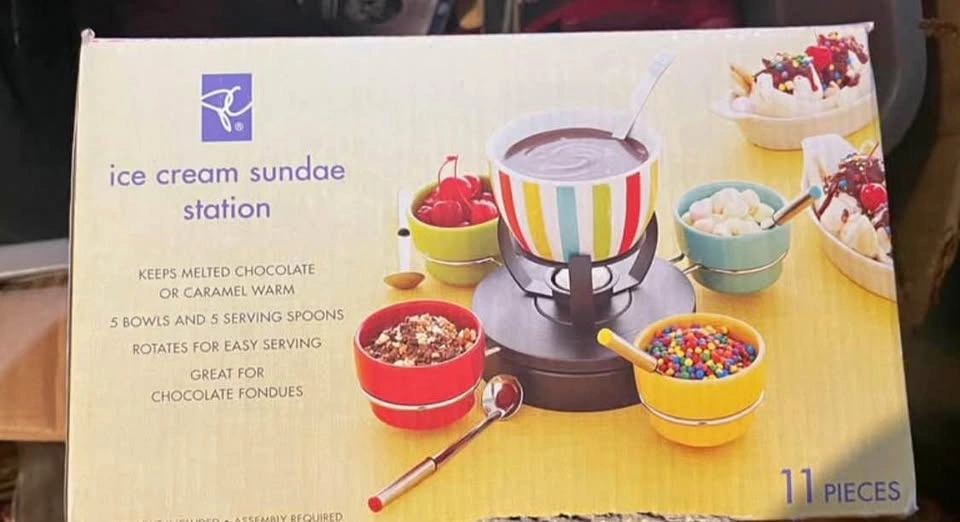 Never used PC Ice Cream Sundae Station