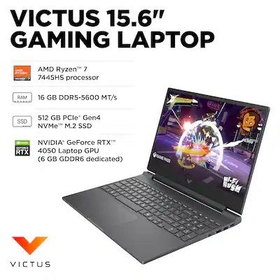 HP Victus 15.6” i5-13420H Gaming Laptop - RTX 4050/16GB/512GB - photo 4