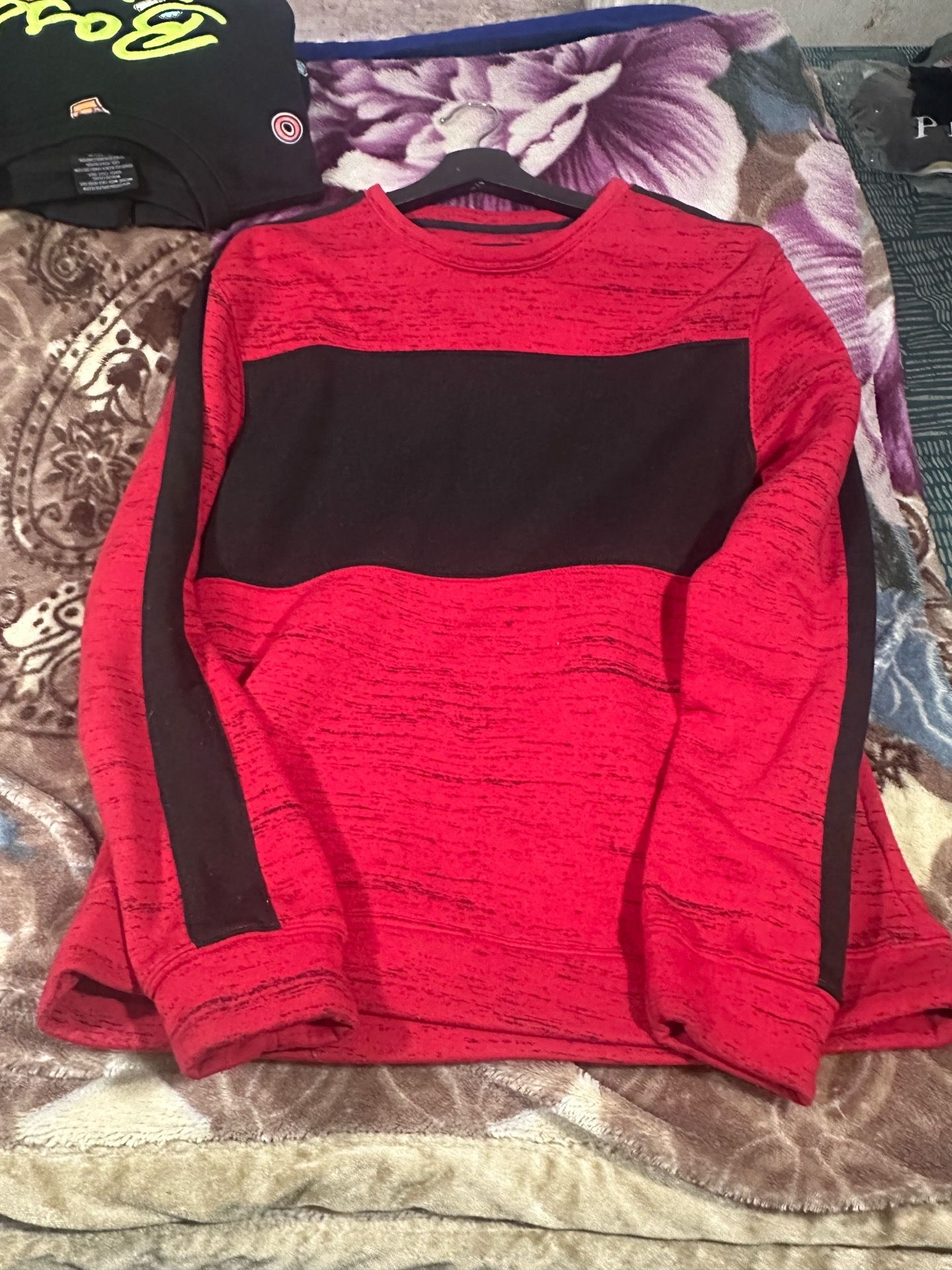 Reason red sweatshirt