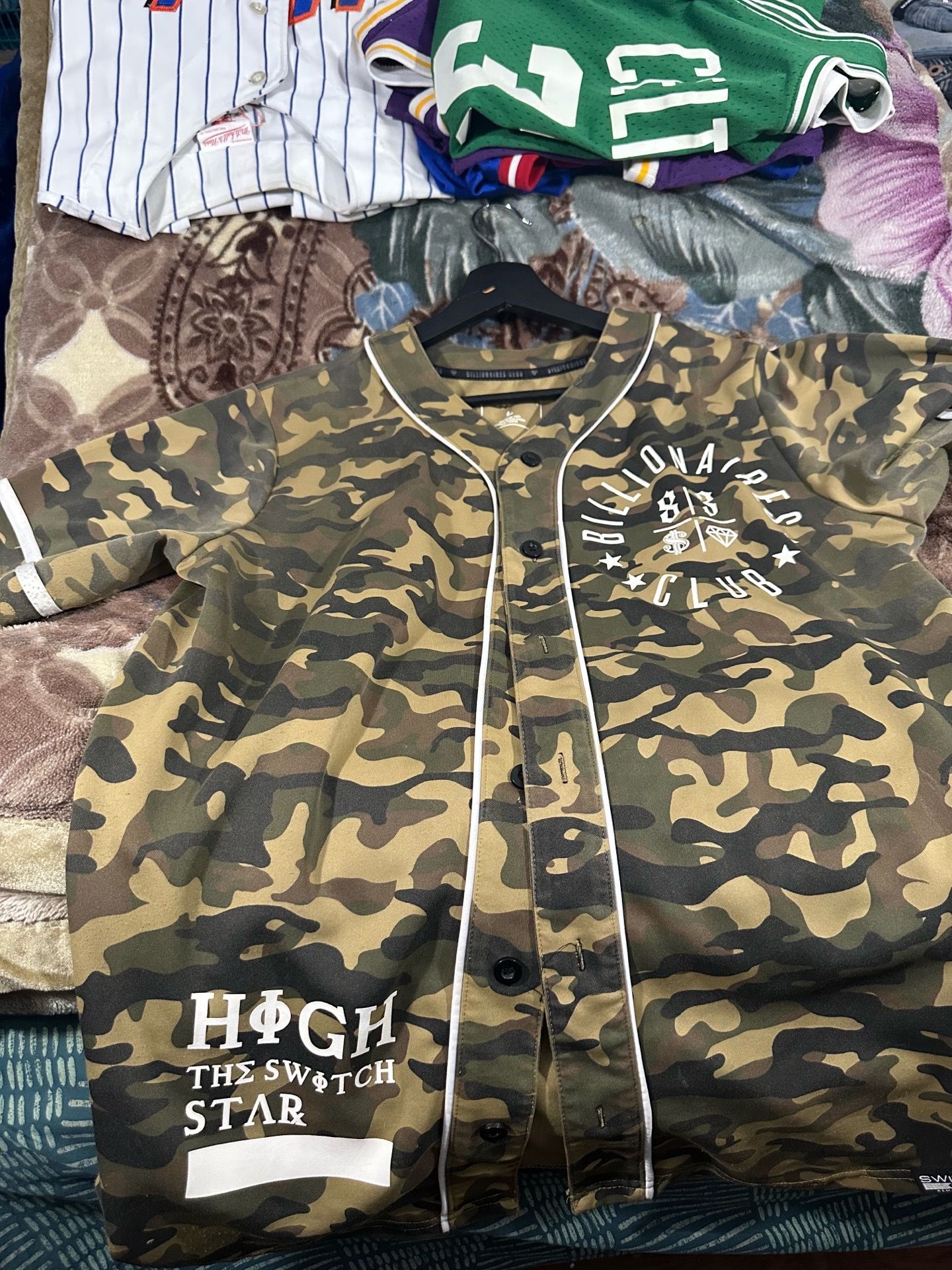 Billionaire boys club camouflage Shirt Jacket