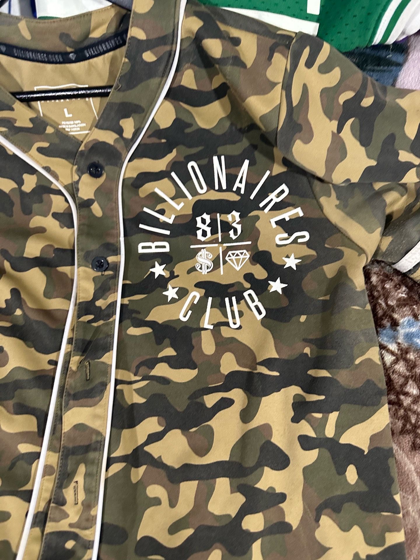 Billionaire boys club camouflage Shirt Jacket - photo 3