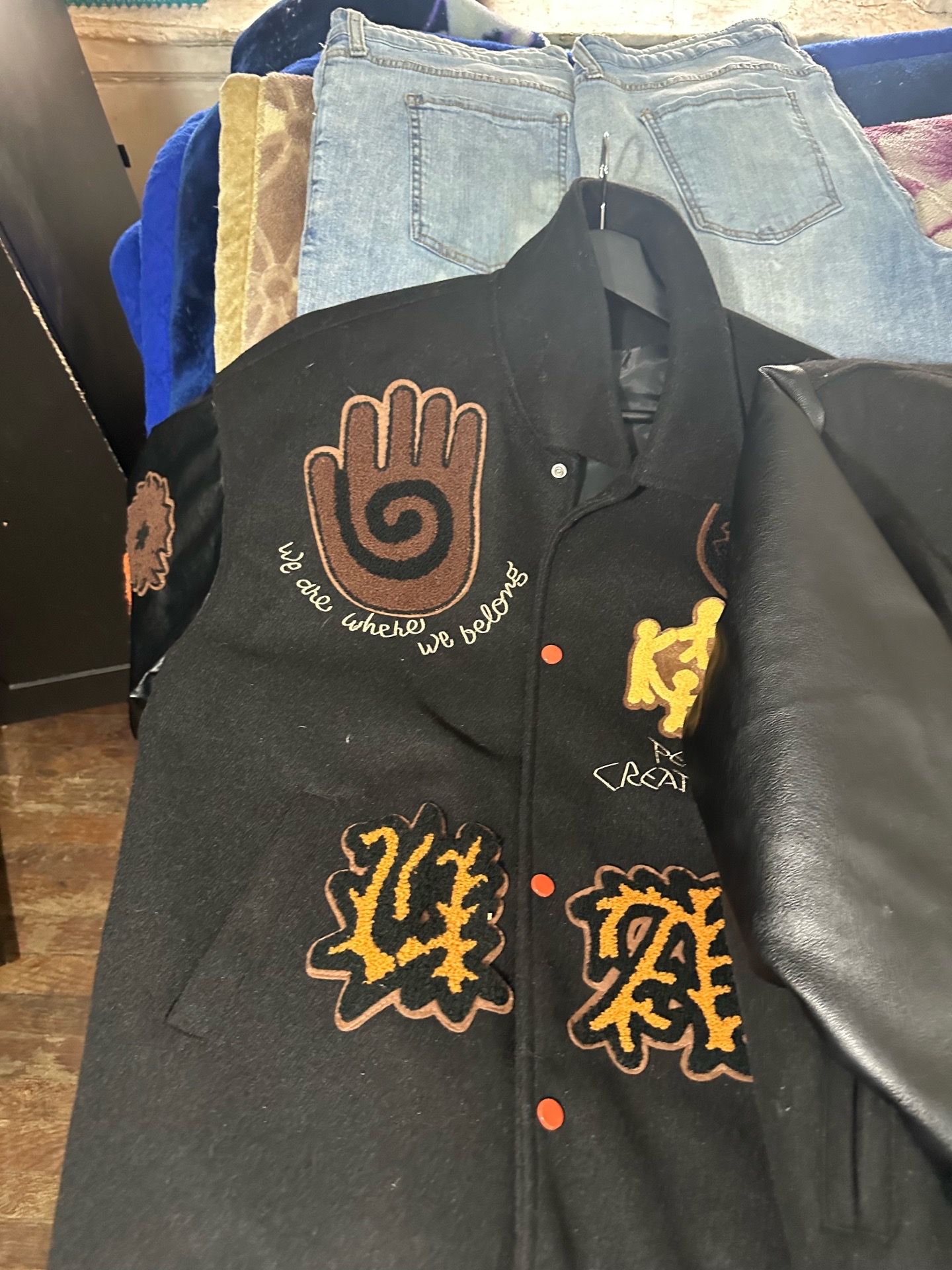 Leather Varsity Jacket Bundle - photo 2
