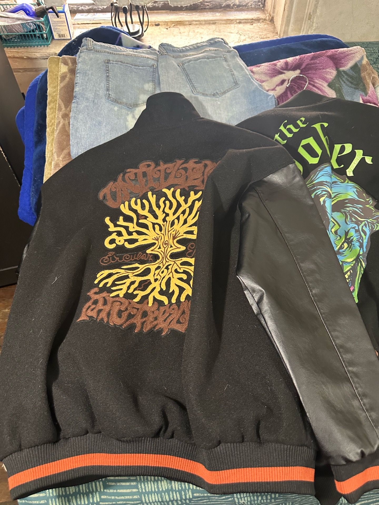 Leather Varsity Jacket Bundle - photo 3