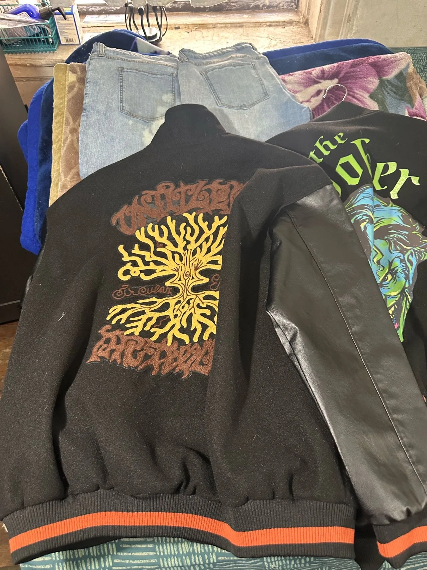 Leather Varsity Jacket Bundle - photo 3
