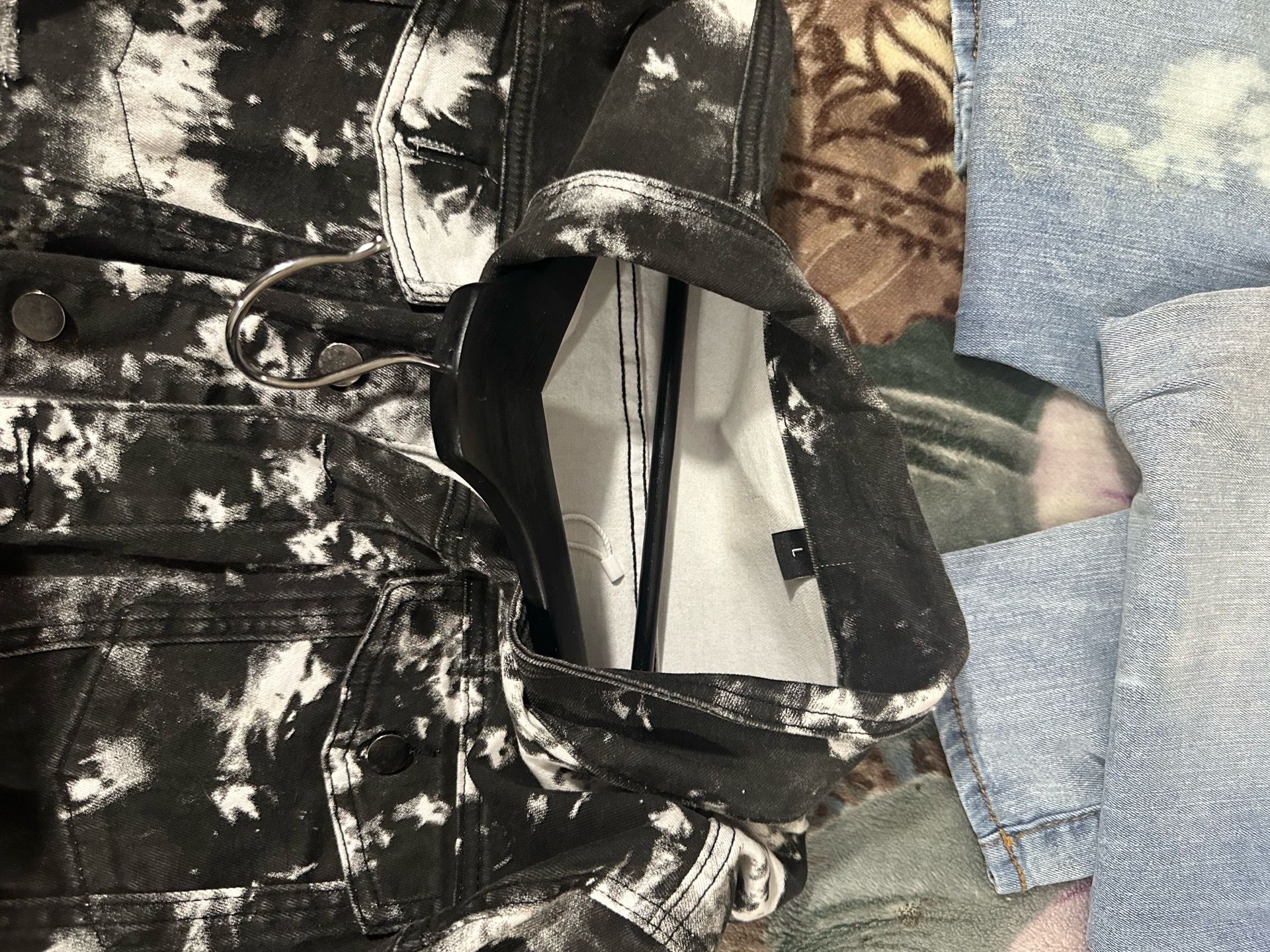 Tie-Dye Men Jean Jacket - photo 2