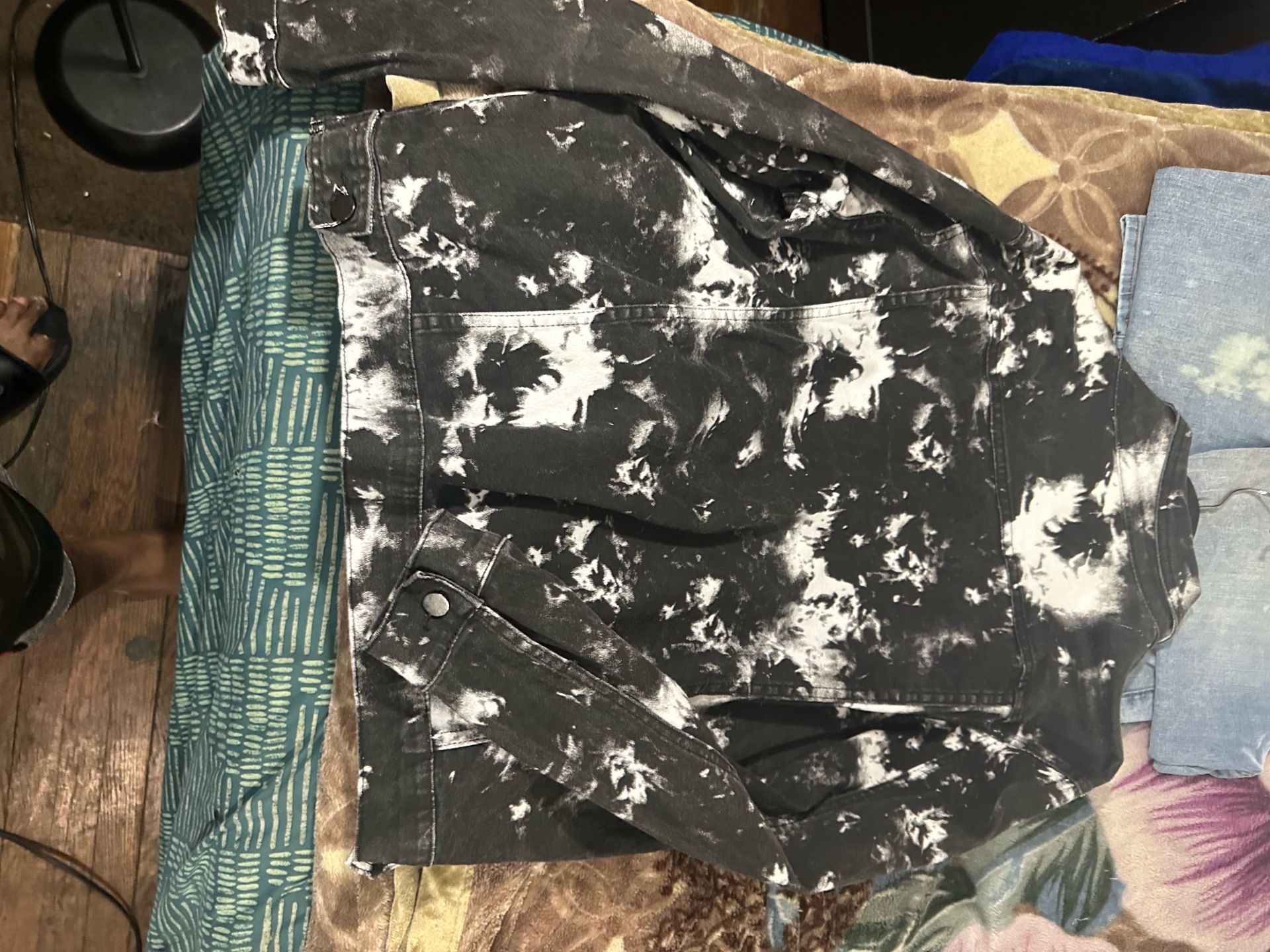 Tie-Dye Men Jean Jacket - photo 3