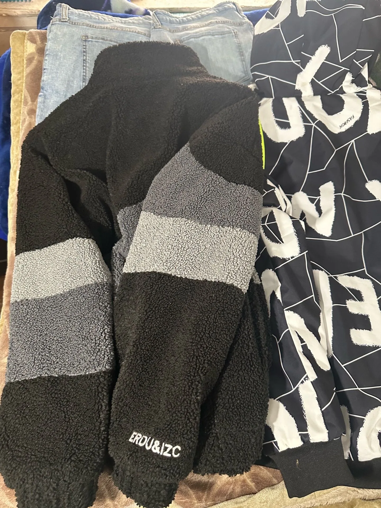 Fleece and Spider Coat Bundle