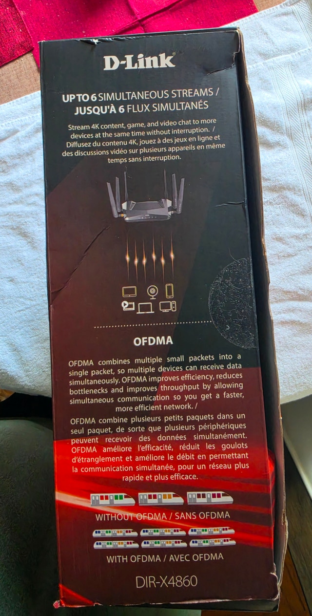New Open Box - D-Link AX4800 Mesh WiFi 6 Router - photo 5