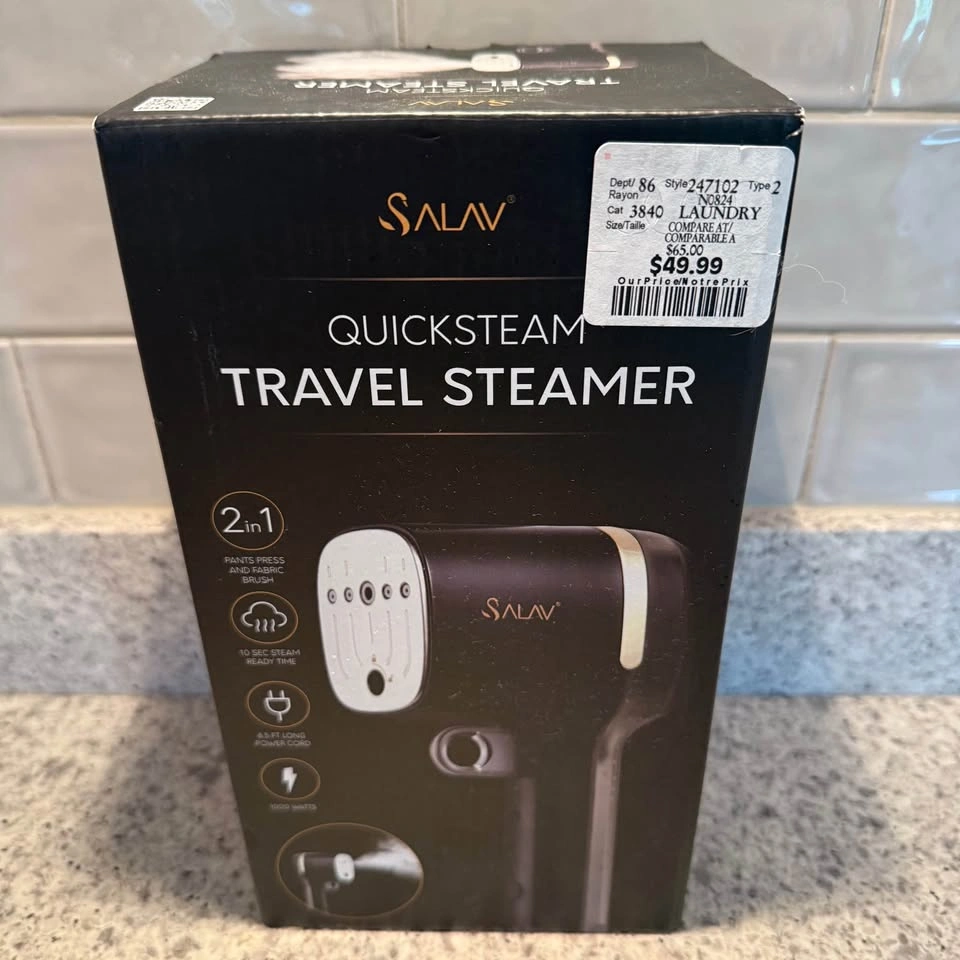 Salav Portable Compact Travel Steamer - photo 2
