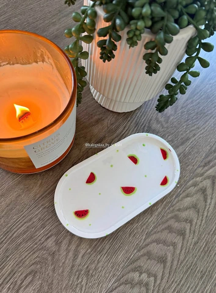 Trinket Tray | Watermelon Decorative Tray