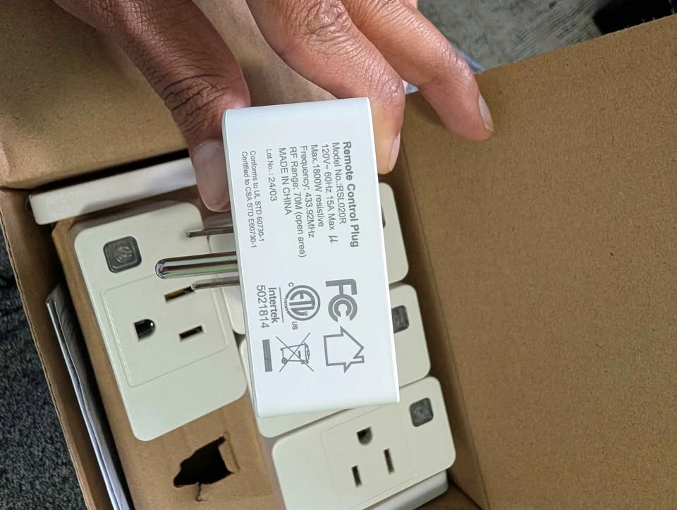 REMOTE CONTROLLED PLUGS | FOR SALE - photo 3