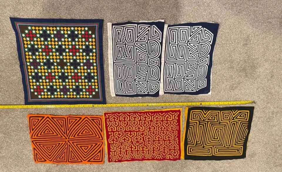 11 Panamanian Mola Panels - photo 2