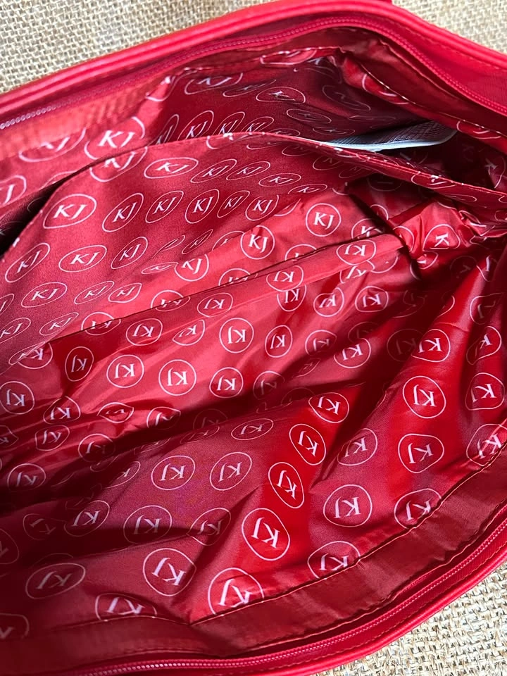 Karine Joncas red handbag - photo 4