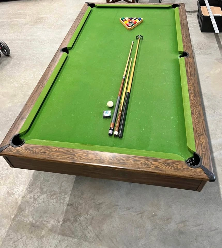 4x8 Slate pool table