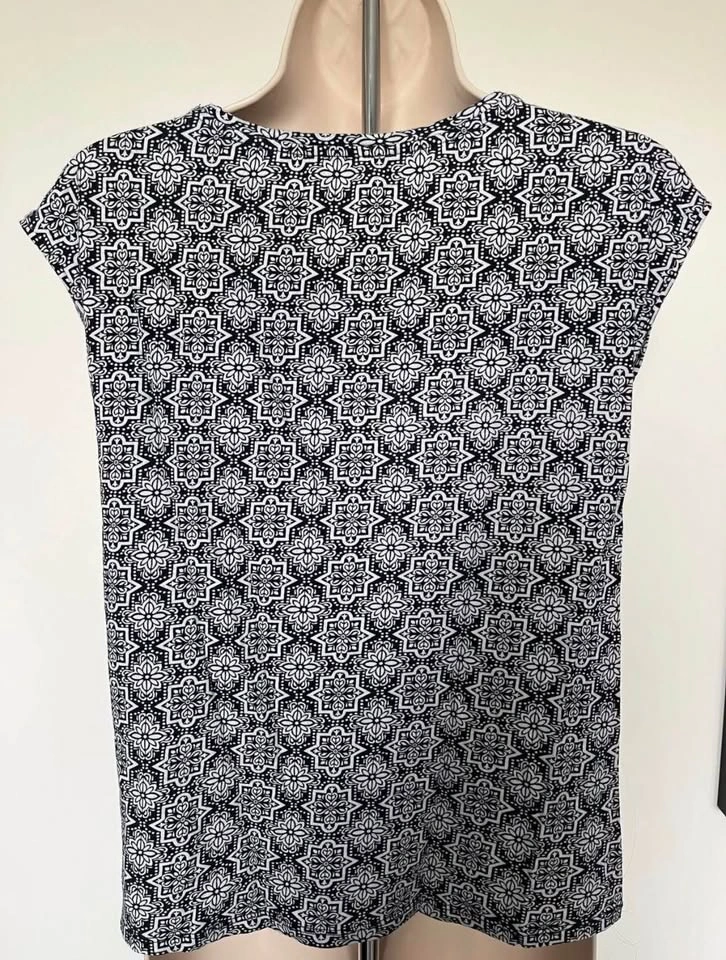Ann Taylor LOFT Vintage Women's Cotton Top with Lace Detail⚽️ - photo 5
