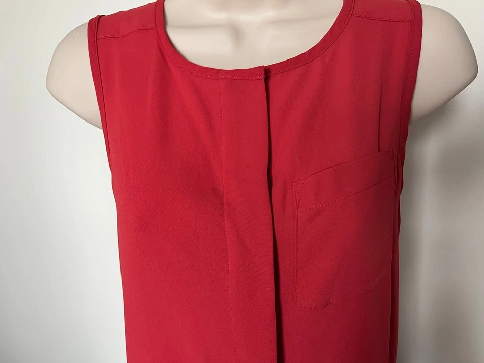 Ann Taylor LOFT Sleeveless Mixed Media Top ~ XS Petite ~ *NWT*⚽️ - photo 3
