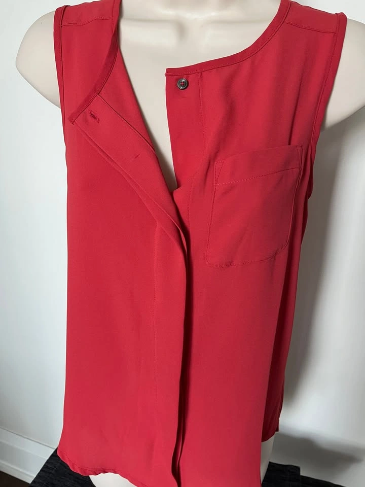 Ann Taylor LOFT Sleeveless Mixed Media Top ~ XS Petite ~ *NWT*⚽️ - photo 4