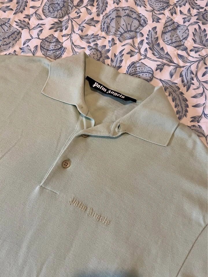 Palm Angels Classic Logo Polo ‘Mint’ - photo 3