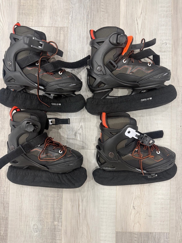 Bauer and Oxelo Ice Skates - photo 3
