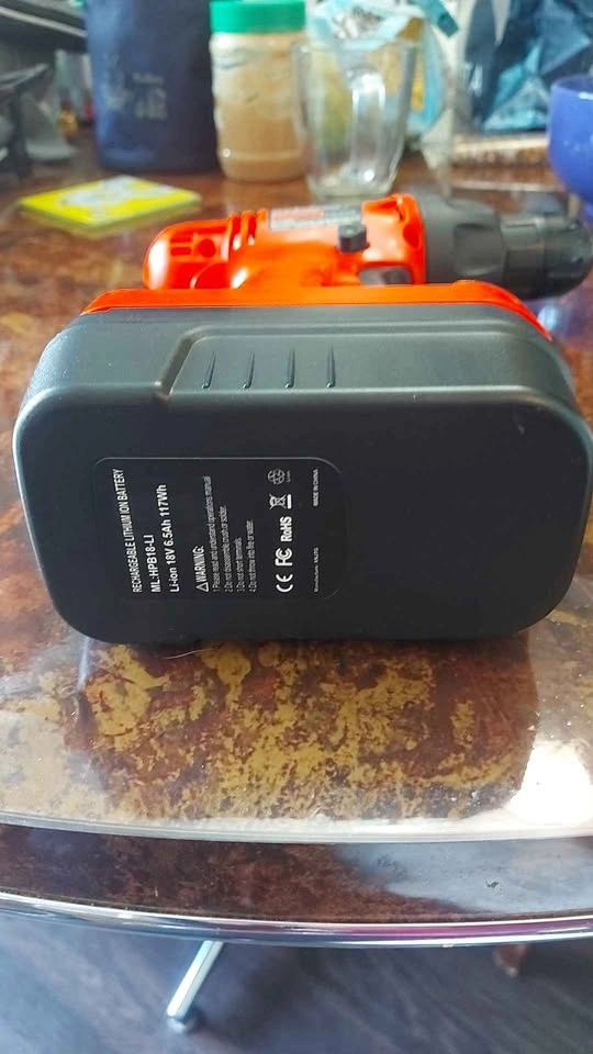 Drill with new 18v 6.5Ah lithium batterry - photo 3