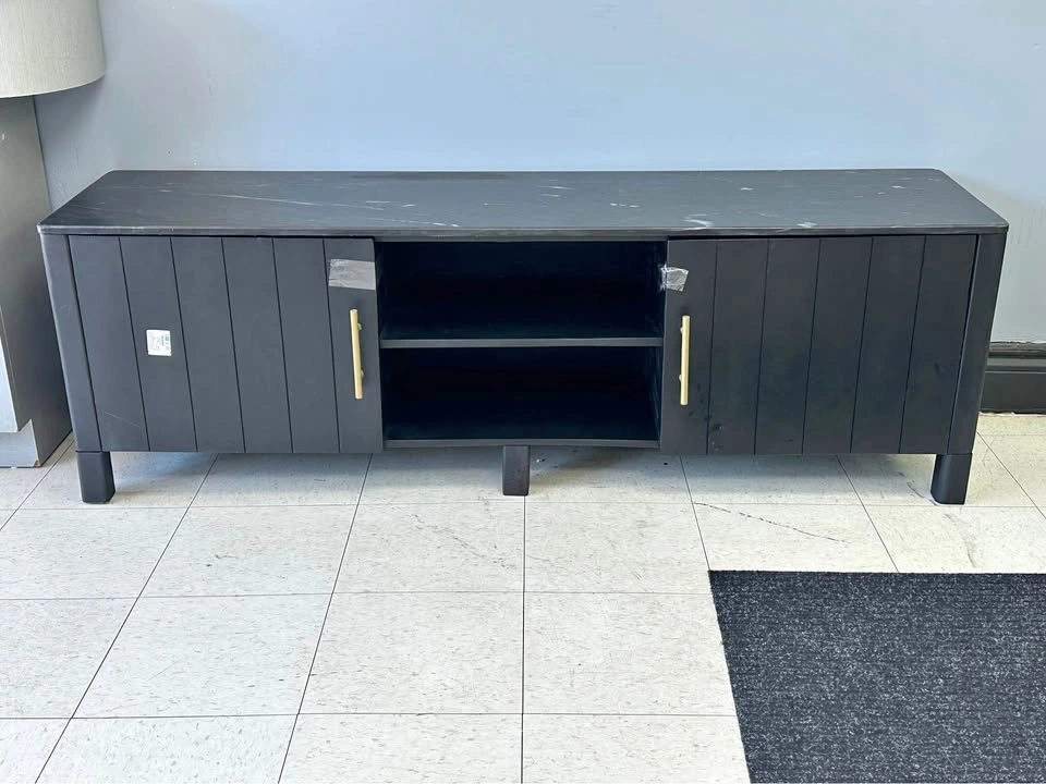 CAMDEN MEDIA CABINET IN BLACK