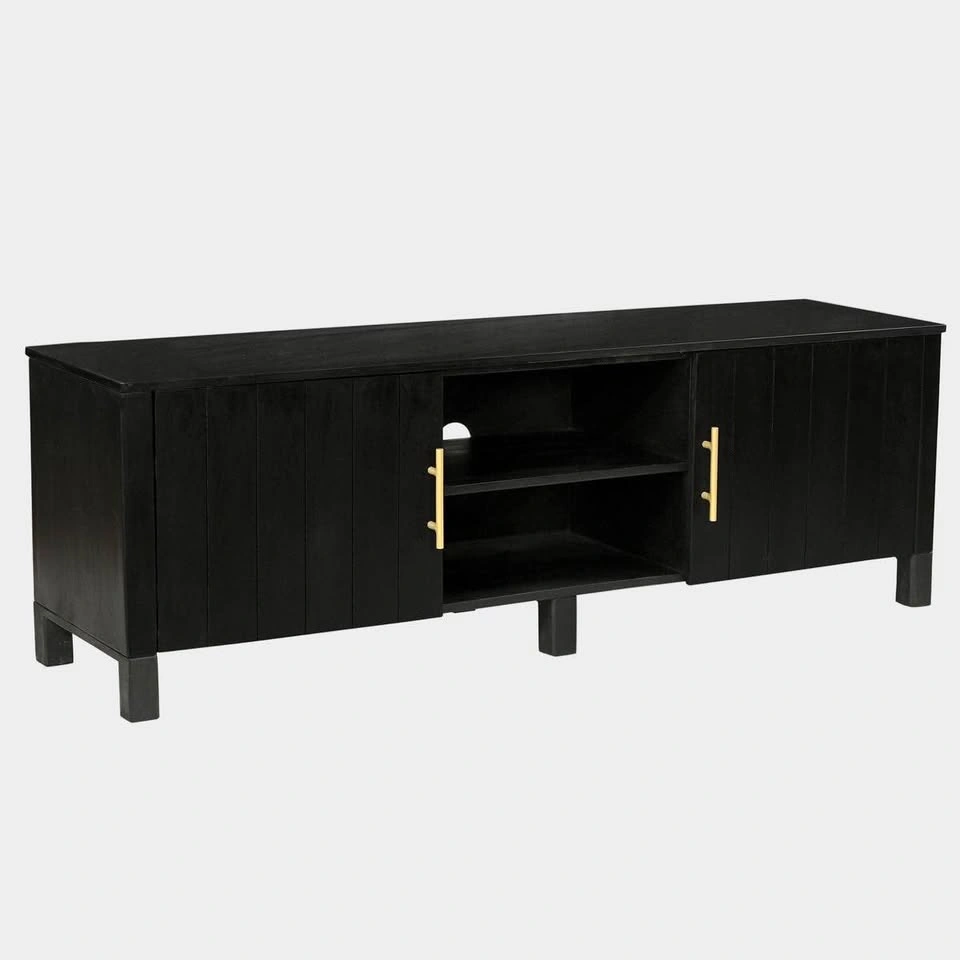 CAMDEN MEDIA CABINET IN BLACK - photo 2